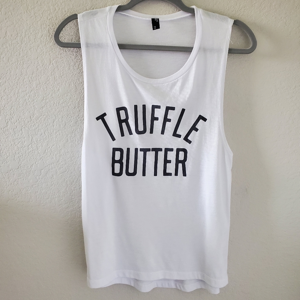 Private Party graphic truffle butter print tank - Picture 4 of 10